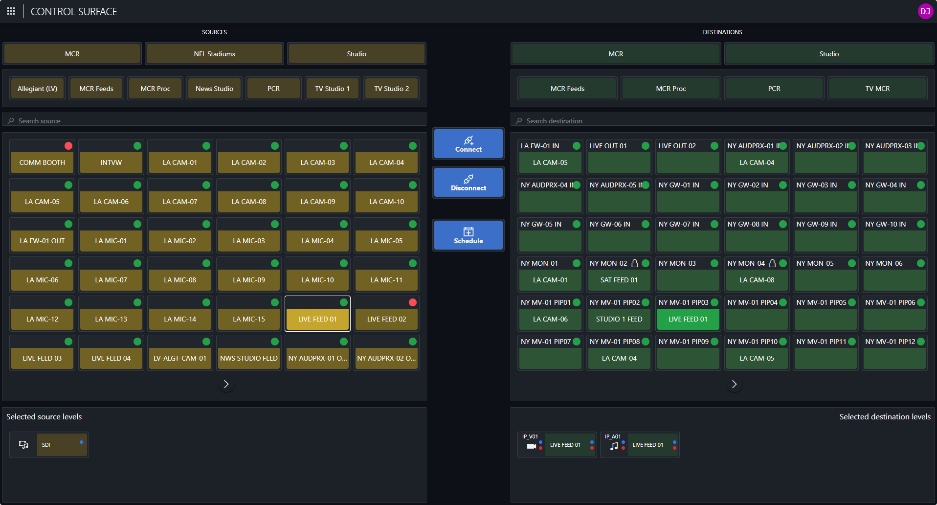 Control Surface UI