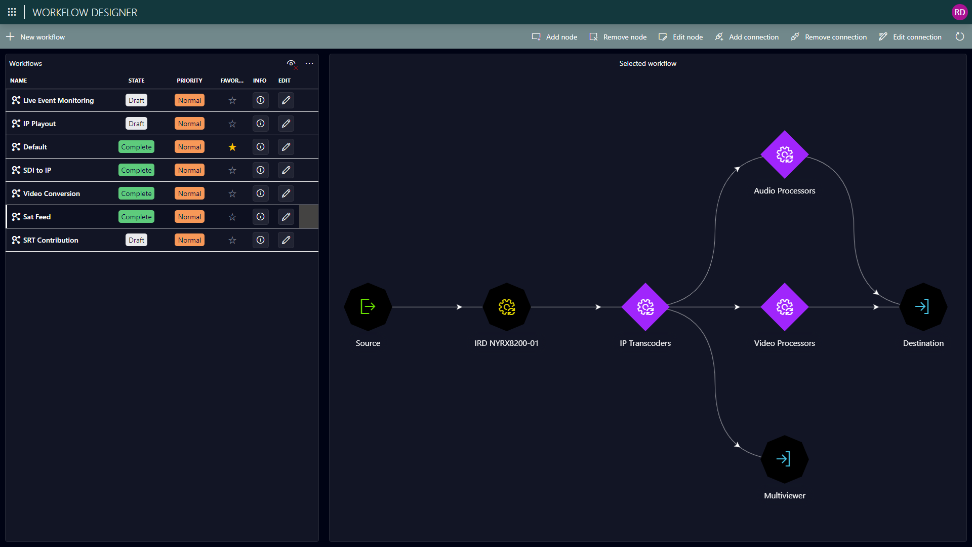 Workflow Designer app UI