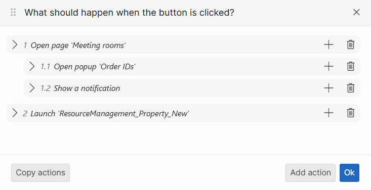 Numbered hierarchically
