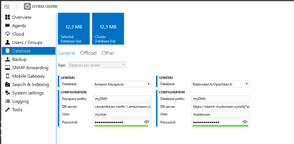OpenSearch Cube Config