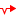 Red downward outlier icon