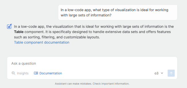 Documentation tab
