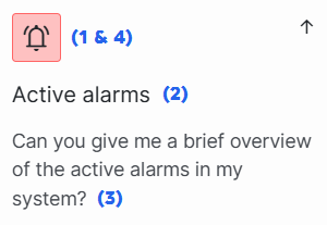 Predefined question