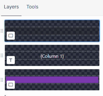 Change order layers