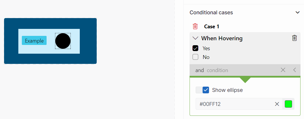 Conditional case