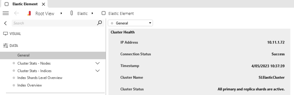 Connection & Cluster Status