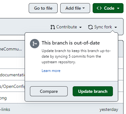 Link to forks