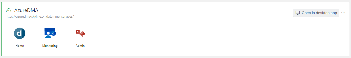 Connection status ok