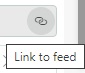"Link to feed" icon in DataMiner 10.4.1
