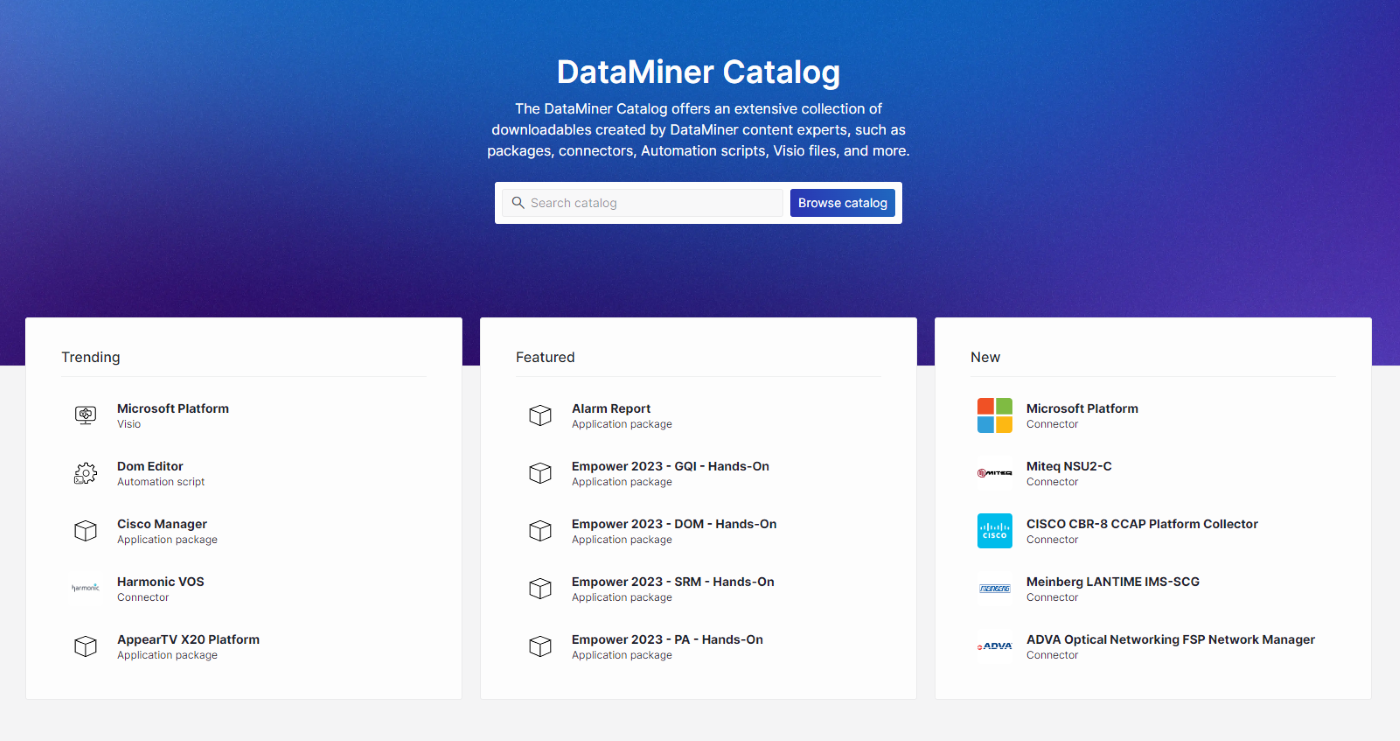 Catalog