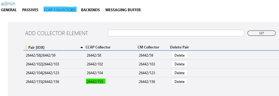 Delete BE registration