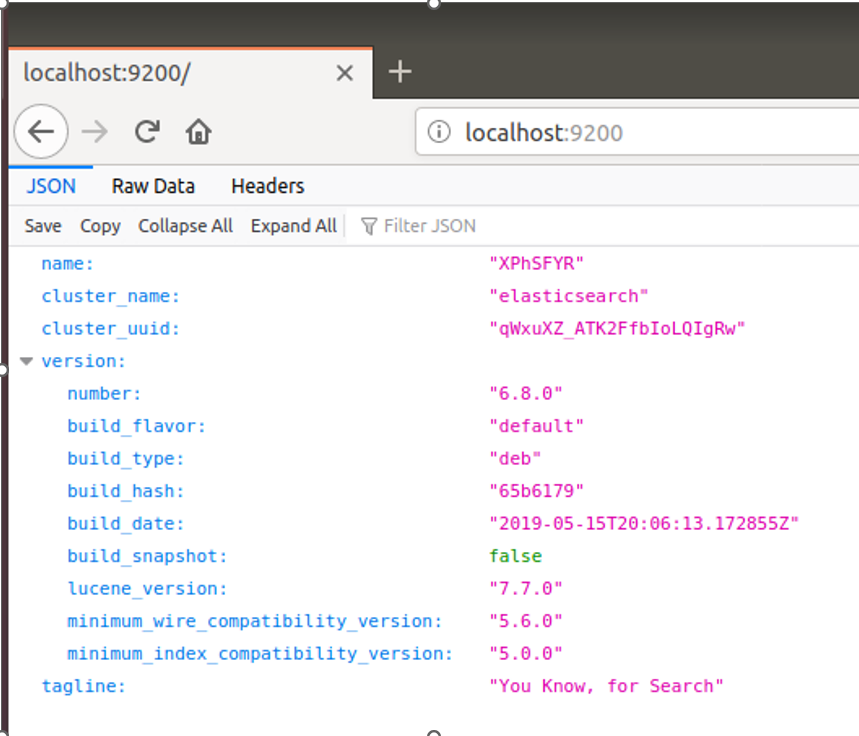 Elasticsearch example