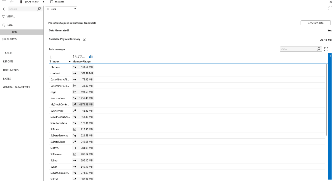 Available physical memory: investigate behavioral changes (as in DataMiner Version 10.4.0)