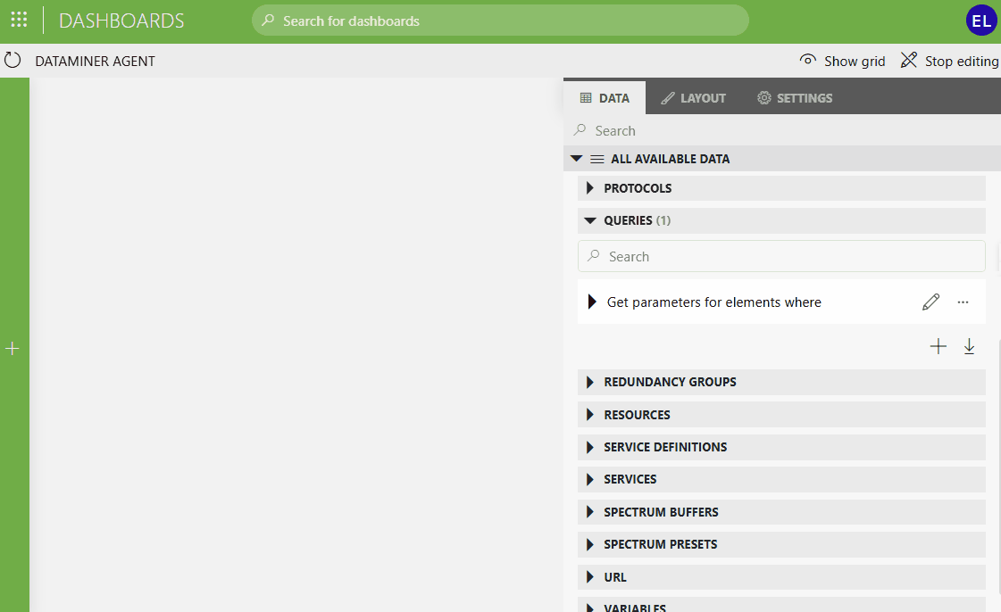 Importing and exporting a GQI query to a different dashboard or low-code app