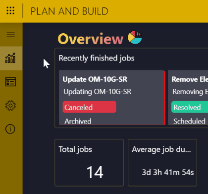 A hamburger button allows you to expand or collapse the Low-Code Apps sidebar