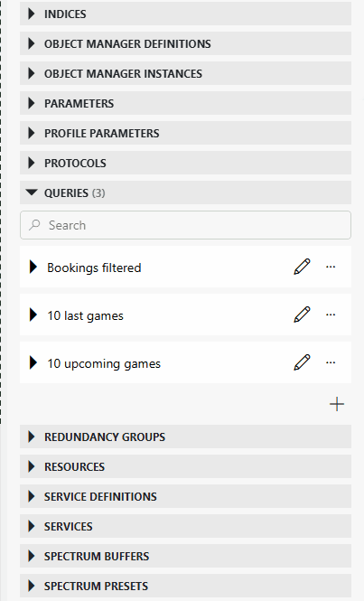 Linking debounced viewport to from query