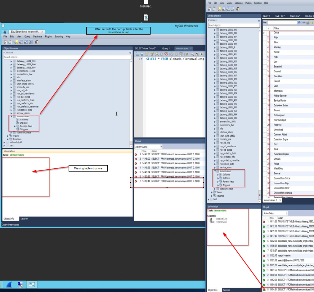 MySQL Workbench example
