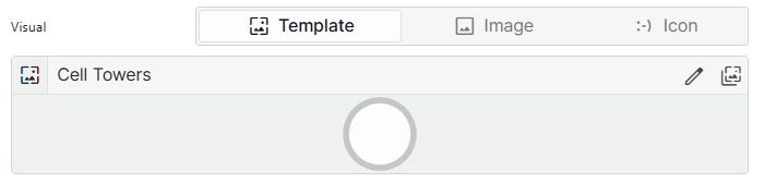 Settings pane displaying Identifiers section with Nodes subsection expanded, showing the Base node > Visual options
