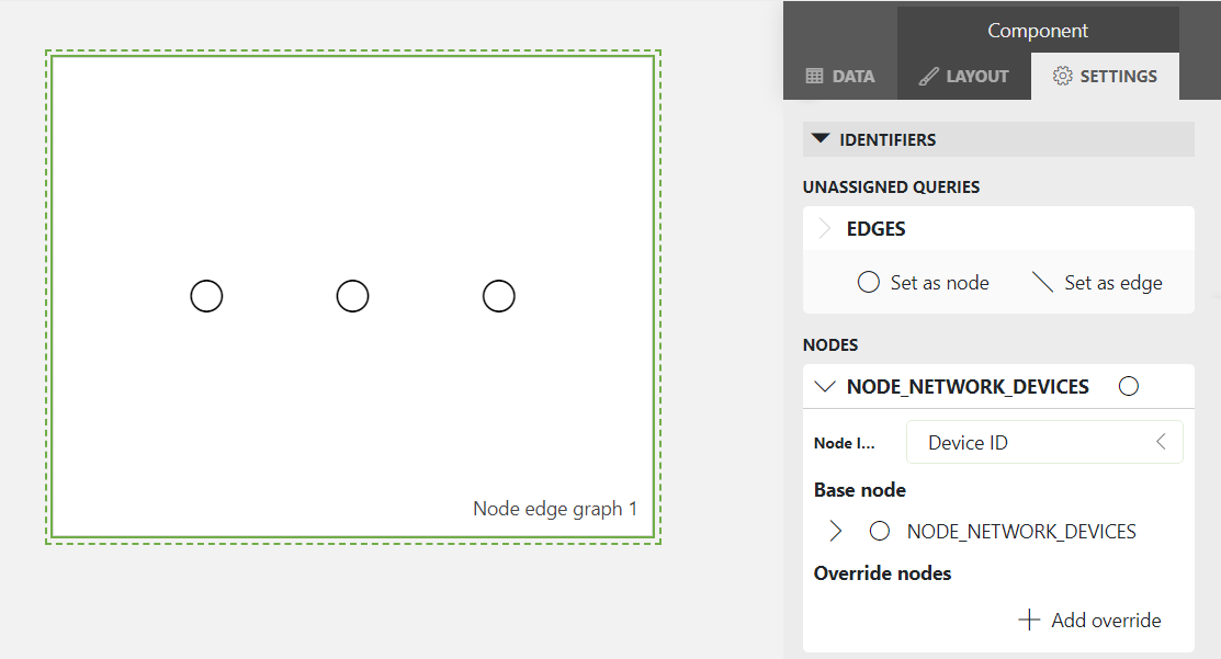 Specify the node ID column