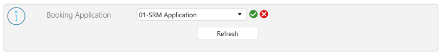 PLS Tester Booking Manager selection