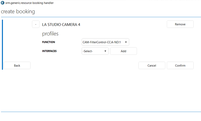 Step 2 of the resource orchestration wizard