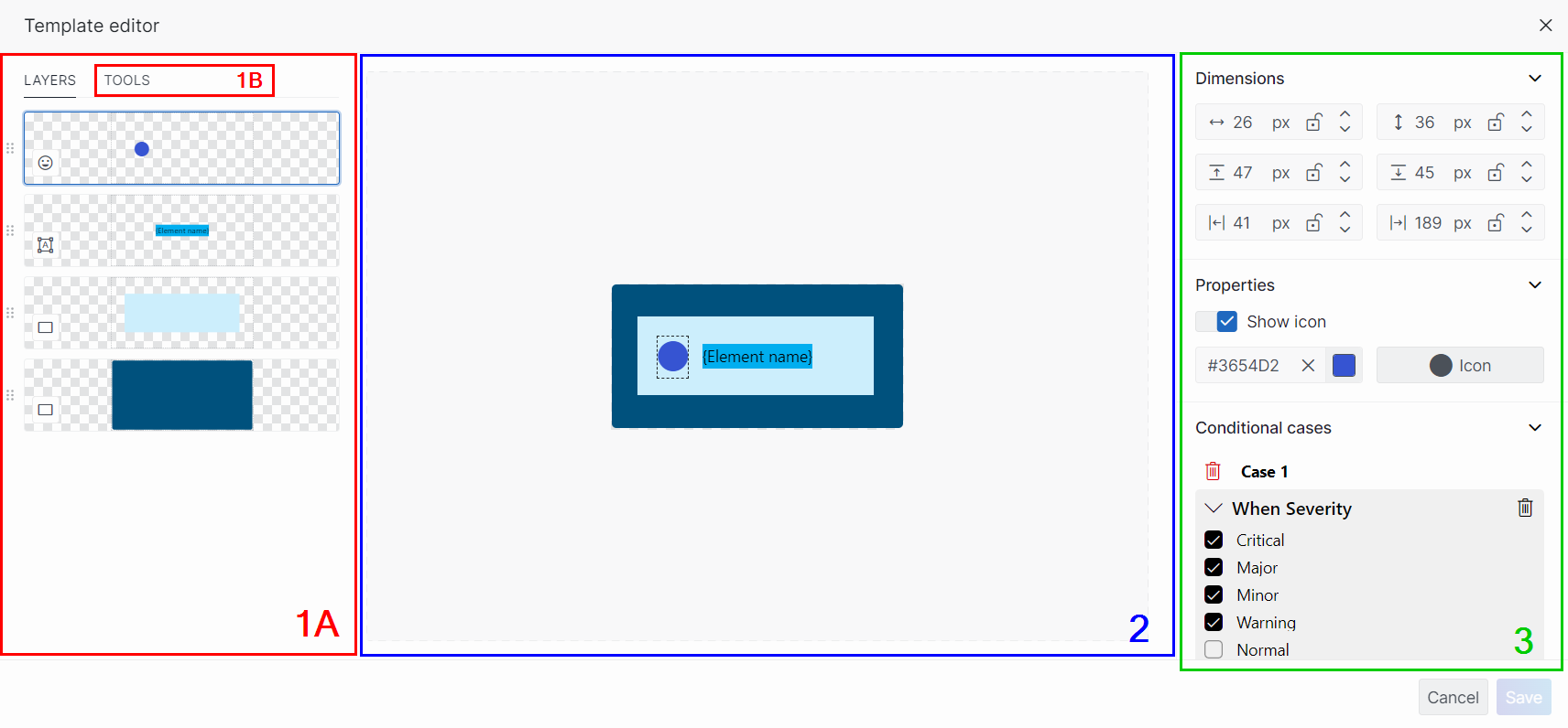 Template Editor