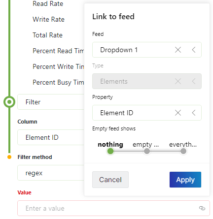 Adding a Filter operator