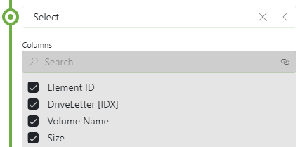 Adding a Select operator