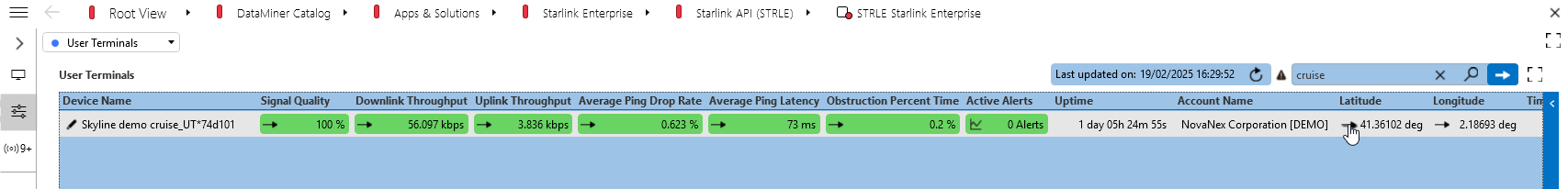 Cube: STRLE Starlink Enterprise - User Terminals