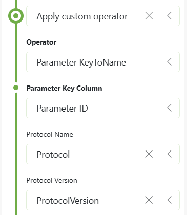 Parameter KeyToName operator added