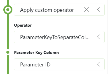 ParameterKeyToSeparateColumns operator added