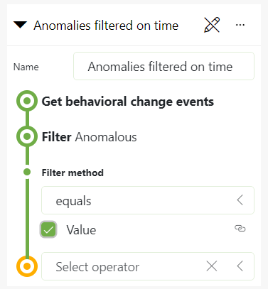Filter configuration