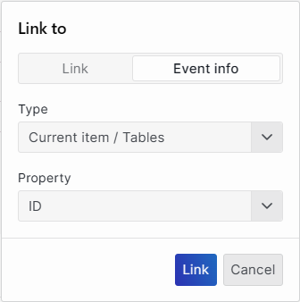 Link "Event ID" to the ID property