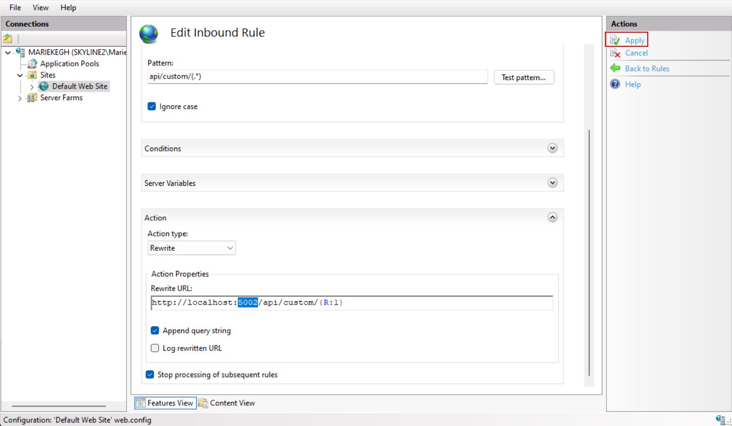 IIS Manager 3