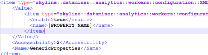 Grouping on custom property with pasted snippet
