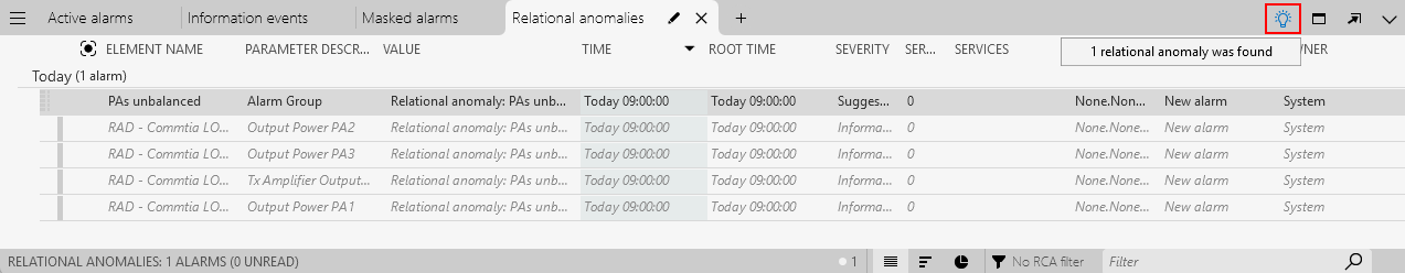 Detected Relational Anomaly