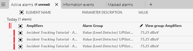 Grouping on view in action