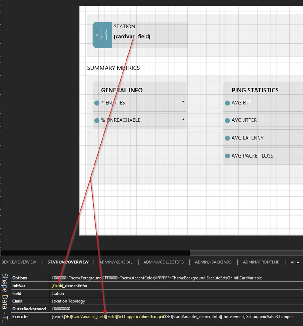 cardVar variable example