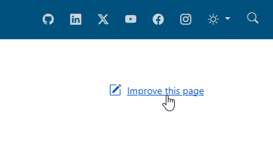 Improve this page link