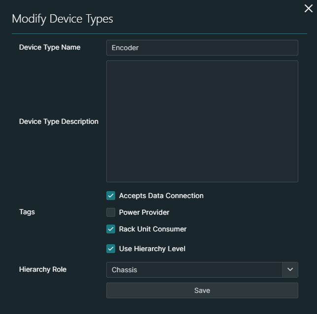 Configuring device types | DataMiner Docs
