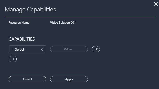 Manage Capabilities