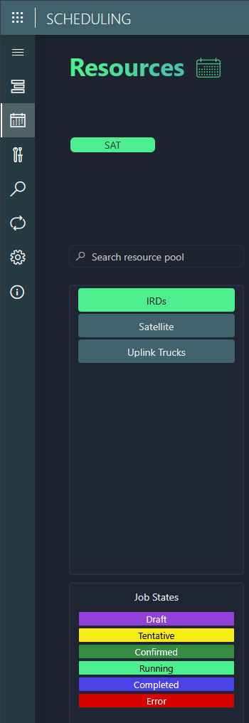 Filtering resource pools by category | DataMiner Docs