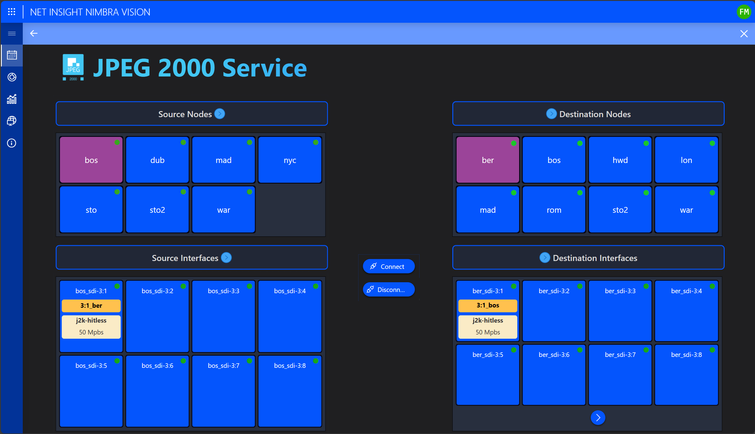 J2K Adhoc service