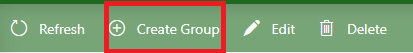 Create Group button