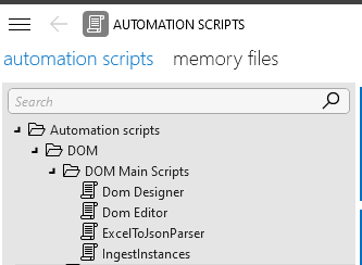 Dom Editor scripts