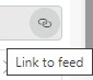 Link to feed icon