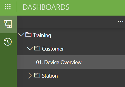 Device Overview folder