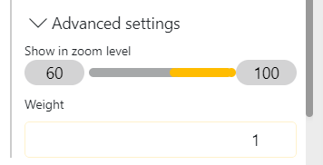 Cell towers zoom level