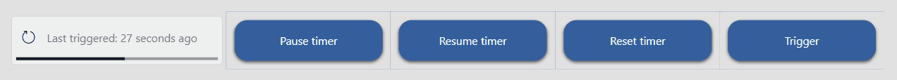 Control the timer