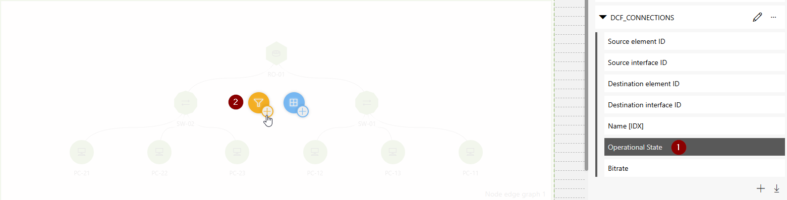 Filtering columns from the query